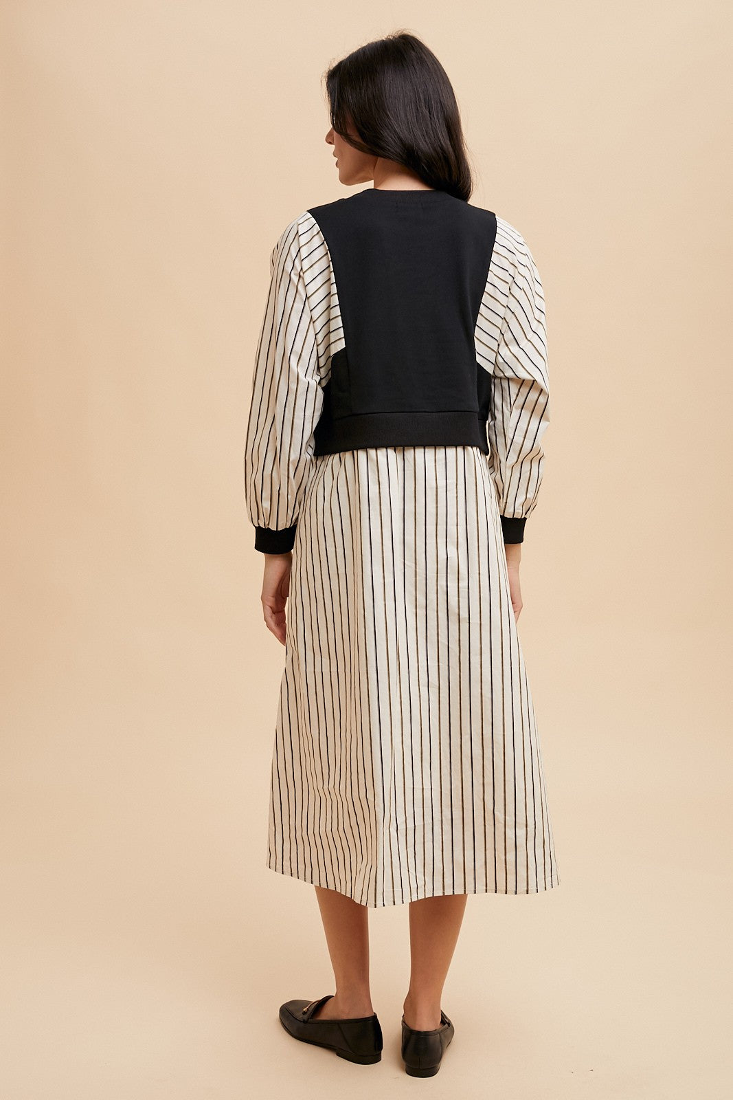 The Studio Stripe Midi