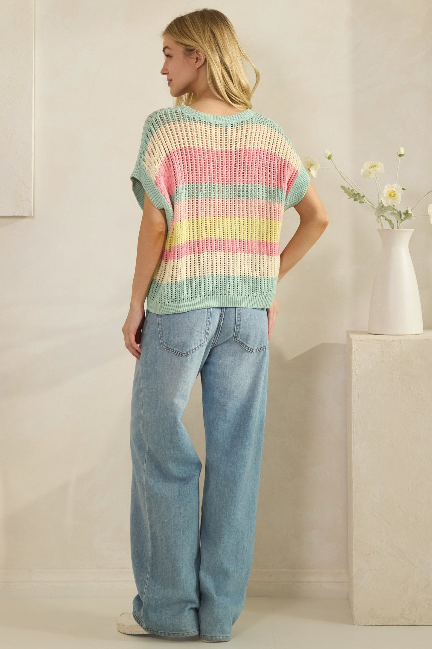 Boardwalk Breeze Knit Top