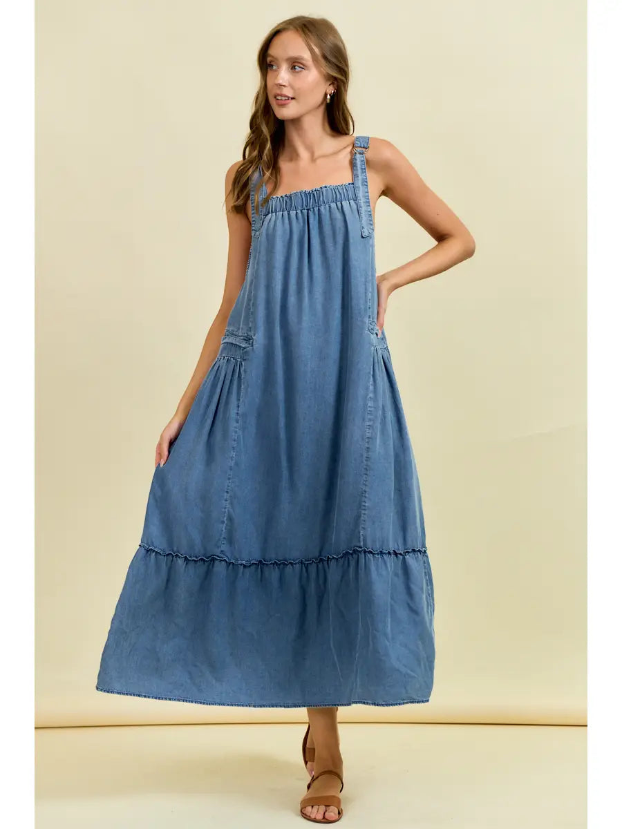 The Easy Days Overall Dress