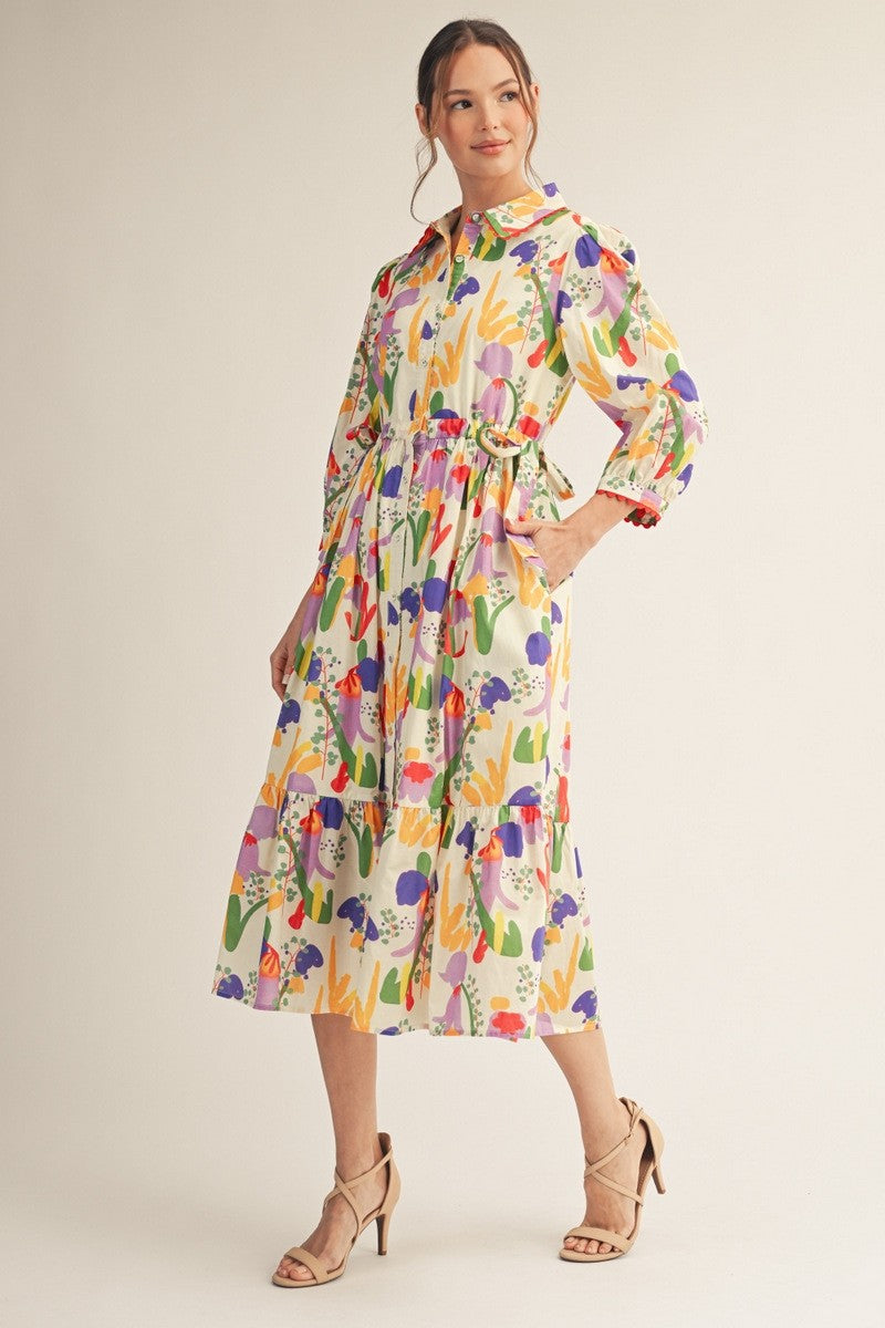 Painted Petals Dress