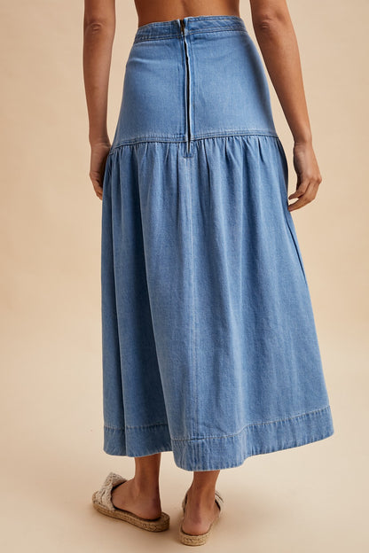 Cove Denim Skirt