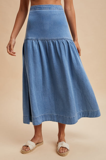 Cove Denim Skirt