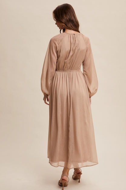 Heavenly Drape Maxi