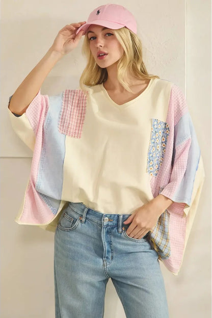 Cozy Daydream Patch Top