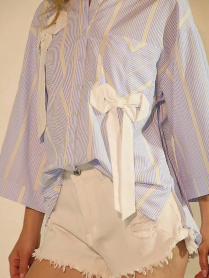 Amelie Ribbon Blouse