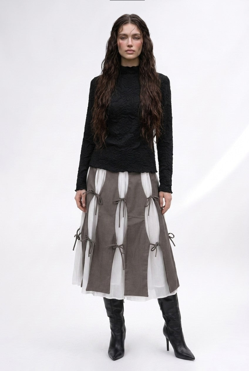 The Nocturne Ribbon Skirt