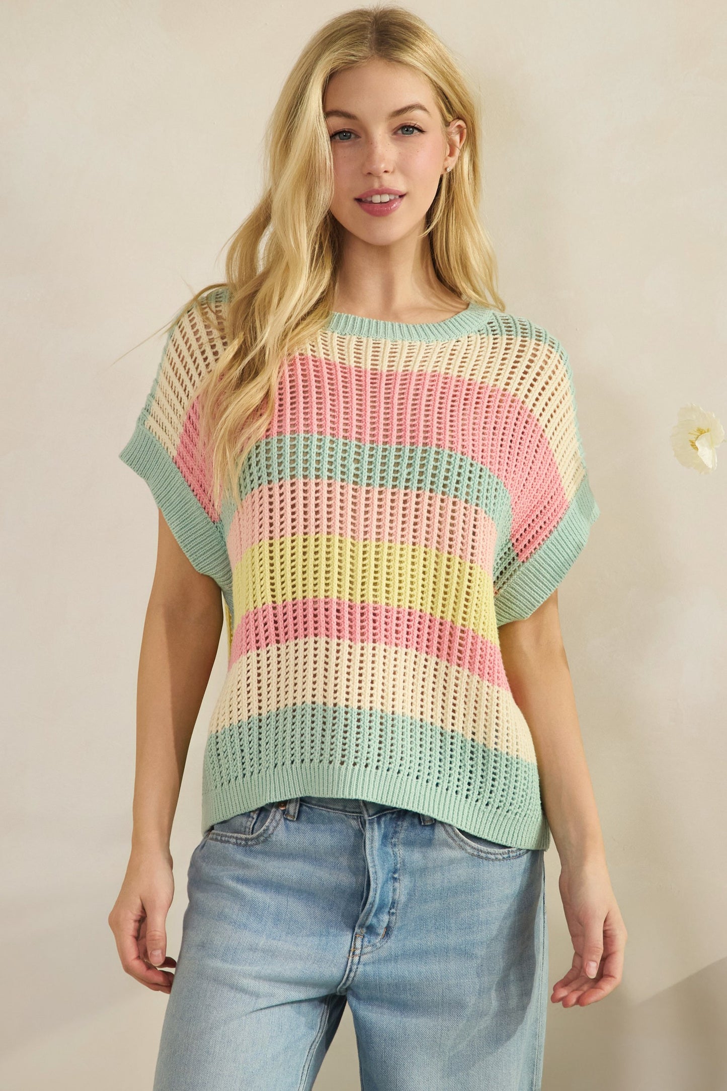 Boardwalk Breeze Knit Top
