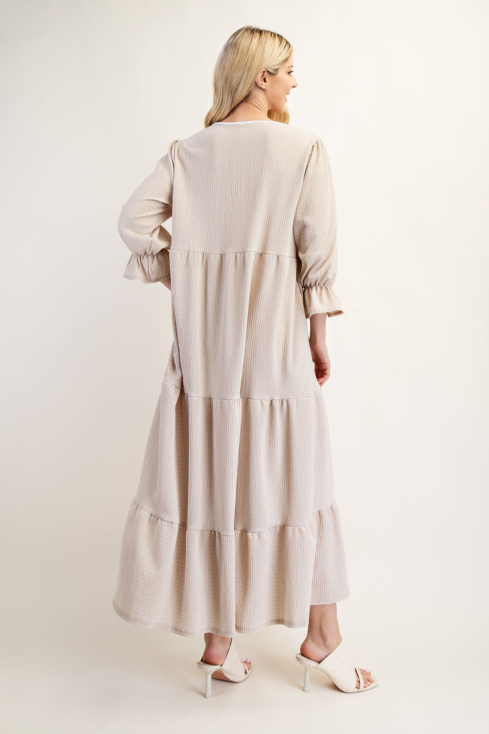 Blissful Bow Dress (Extended Size)