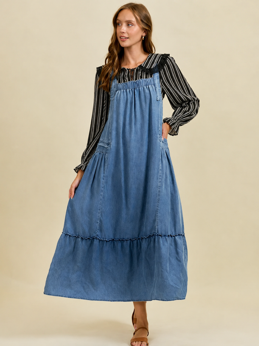 The Easy Days Overall Dress