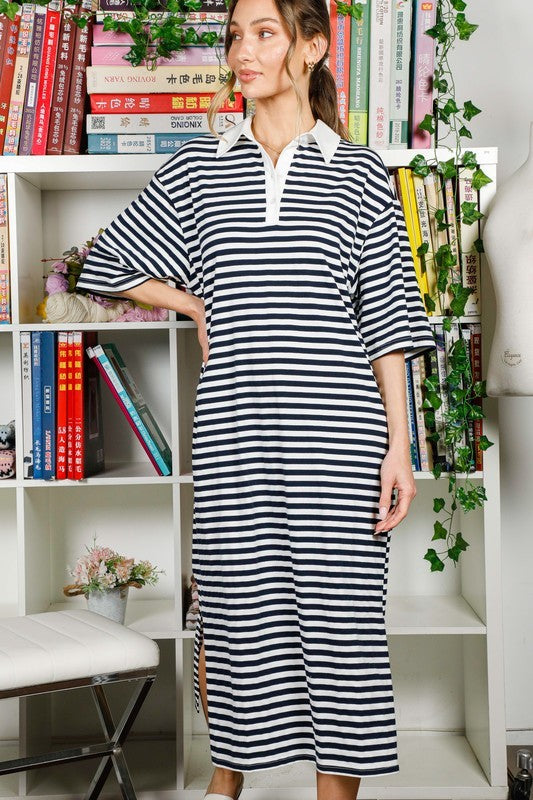 Easy Breezy Polo Dress
