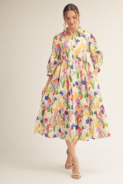 Painted Petals Dress