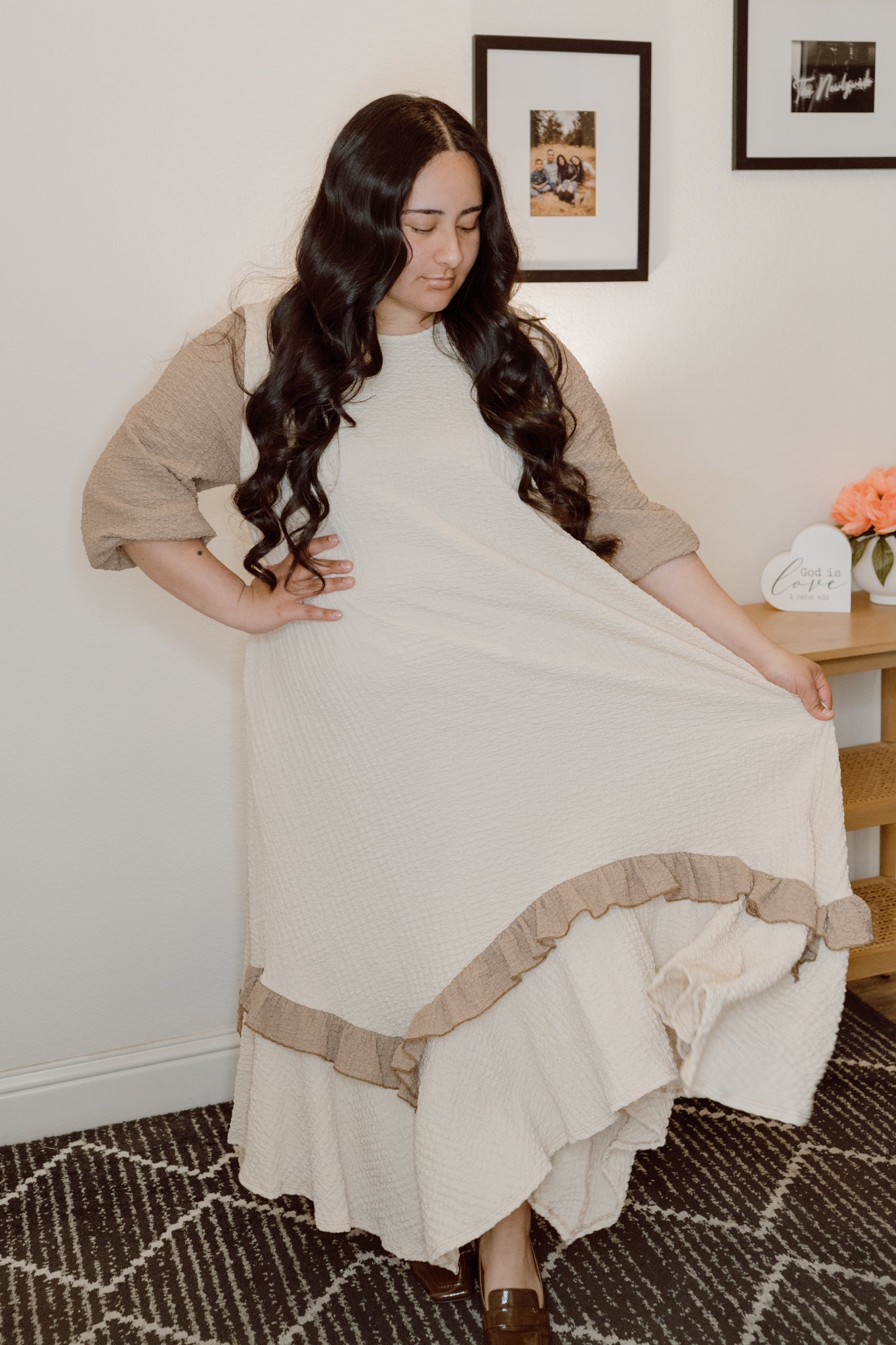Cappichino Ruffle Maxi (Extended Size)