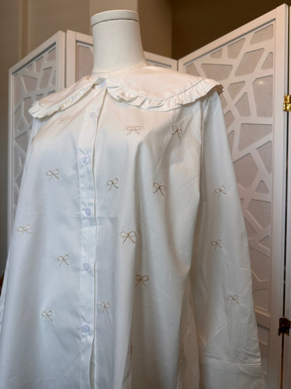 Cream Button Up