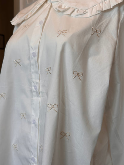Cream Button Up