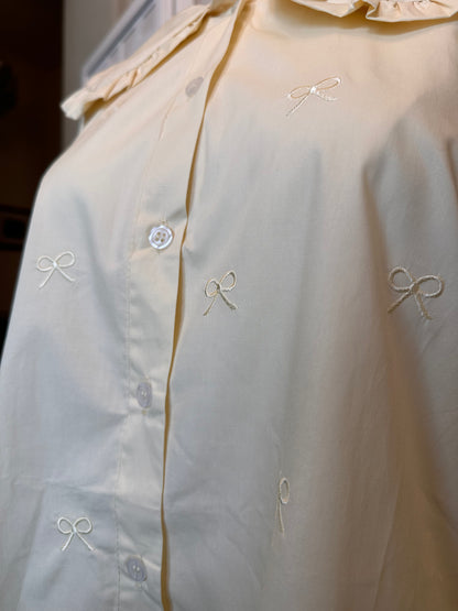 Cream Button Up