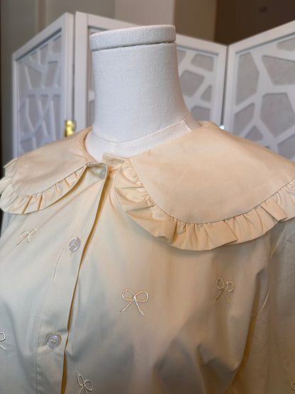 Cream Button Up