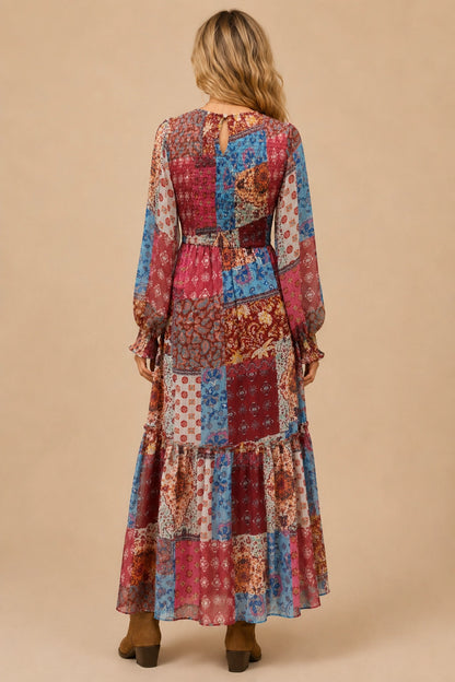 The Autumn Patchwork Dress