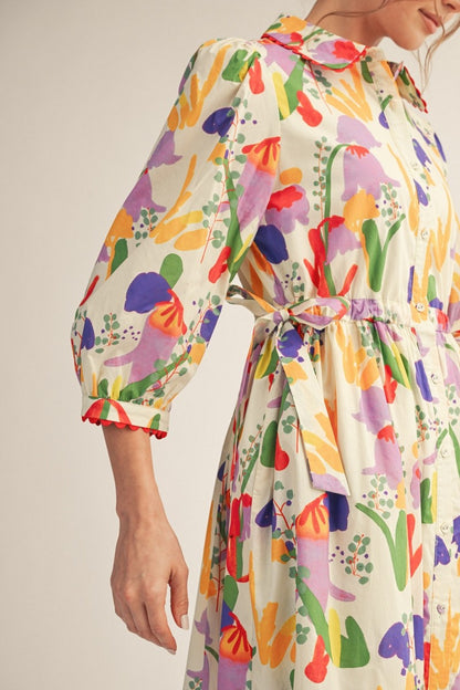 Painted Petals Dress