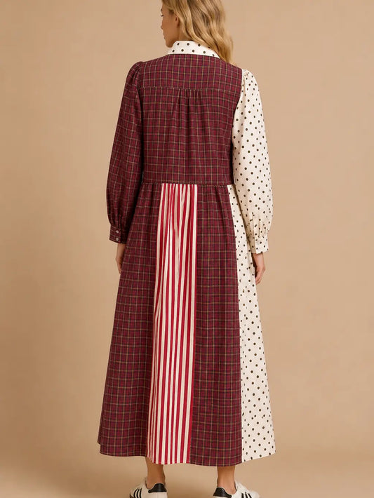 The Harvest Patchwork Dress