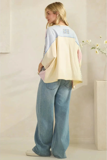 Cozy Daydream Patch Top