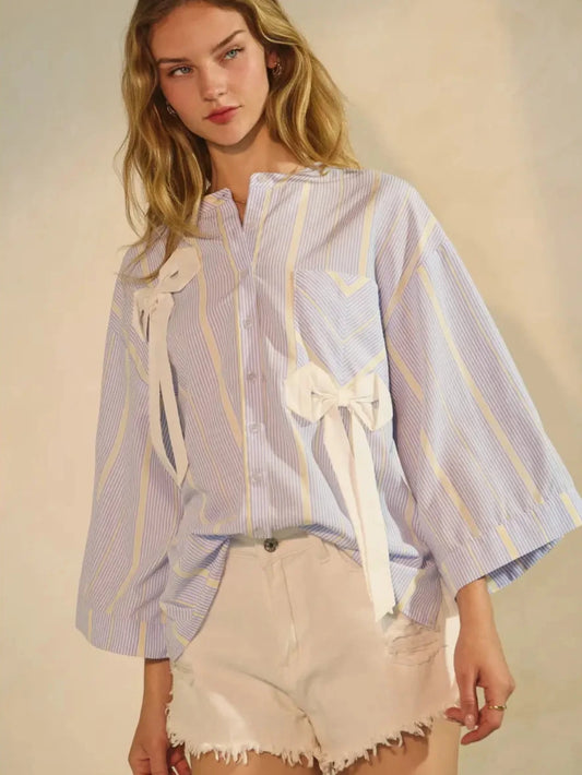 Amelie Ribbon Blouse