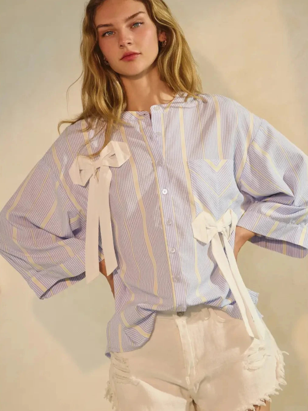 Amelie Ribbon Blouse