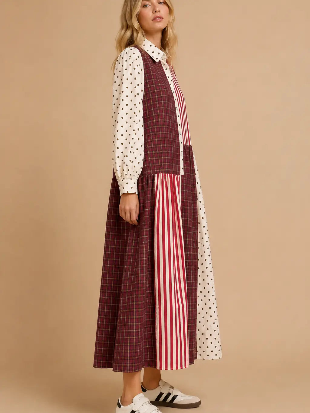 The Harvest Patchwork Dress